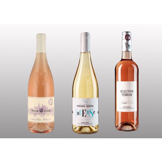 Panaché vins rosés